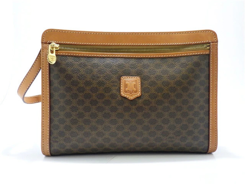 Celine bag clutch Macadam canvas